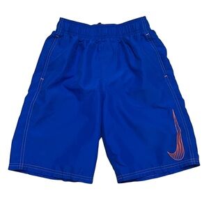 Nike Men’s Solid Blue Swim Trunks Size Medium